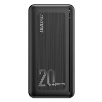 Dudao K12PQ+ 20000mAh, 2 × USB, QC 3.0 PD, 20W, černý