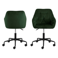 Dkton Kancelářská židle Alarik zelená