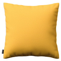 Dekoria Kinga - potah na polštář jednoduchý, slunečně žlutá, 50 x 50 cm, Loneta, 133-40