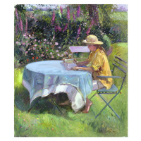 Obrazová reprodukce The Morning Read, 1992, Timothy Easton, 35 × 40 cm