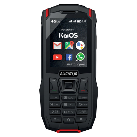 Aligator K50 eXtremo 4G/LTE černá/červená