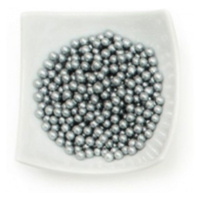 Decora - Cukrové perličky velké 8mm - stříbrné 100g