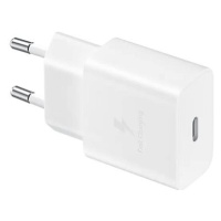 Samsung USB-C 15W Cestovní nabíječka White (OOB Bulk)