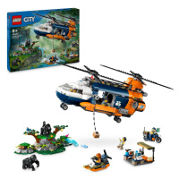 LEGO® Helikoptéra na průzkum džungle v základním táboře 60437