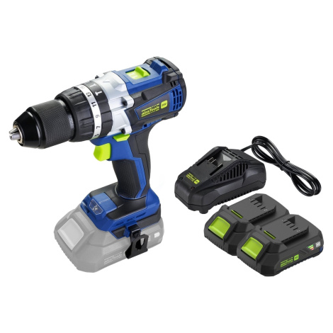 ALZATOOLS PRO Vrtačka AKU s příklepem CBHD20V Brushless BatteryONE 20V + 3,5A nabíječka + 2x 2Ah