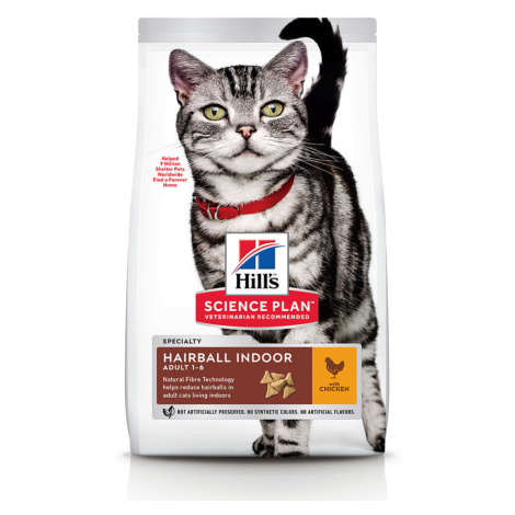 Hill's Science Plan Adult Hairball & Indoor Chicken - 2 x 3 kg