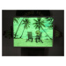 Svítící obraz - dovolená / pláž formát A4 - Kód: 04982