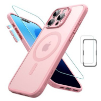 ESR Classic Pro Case (HaloLock) Set, Compatible with iPhone 16 Pro Max, Frosted Pink