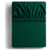 Zelené napínací prostěradlo jersey 160x200 cm Amber – DecoKing