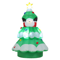Markslöjd LED figurka Santa Tree, nafukovací, pohyblivá