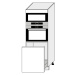 ArtExt Kuchyňská skříňka vysoká pro vestavné spotřebiče MALMO | D5AM 60 154 Barva korpusu: Lava