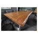 LuxD Luxusní jídelní stůl z masivu Massive II New Honey 200cm