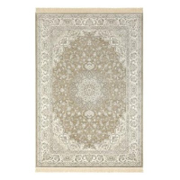 Kusový koberec Naveh 104380 Olivgreen/Grey 135 × 195 cm