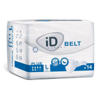 iD Belt Large Plus plenkové kalhotky s upínacím pásem 14 ks