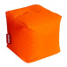 Sedací vak cube fluo orange