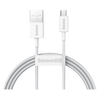 Kabel USB na micro USB Baseus Superior Series, 2A, 1m (bílý)