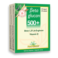 NATURES AID Beta Glucan 500+ 30 tobolek