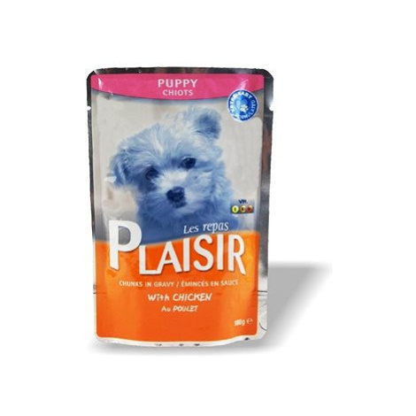 Plaisir Dog kapsička puppy pro štěňata s kuřecím 22 × 100 g