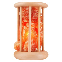 Oranžová solná lampa, výška 24 cm Sally – LAMKUR