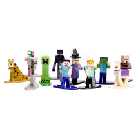 Figurka sběratelská Minecraft Nano Blind Pack Jada kovová 13 druhů výška 4 cm