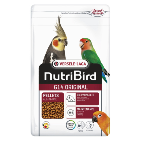 VERSELE LAGA NutriBird G14 Original krmivo pro střední papoušky 1 kg VERSELE-LAGA