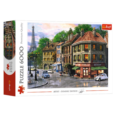 TREFL - Puzzle 6000 dílků - Pařížská ulička