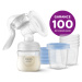 PHILIPS AVENT manuální a VIA 180 ml 5 ks