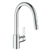 Dřezová baterie Grohe Get s vytahovací sprškou, 2 proudy chrom 31484001