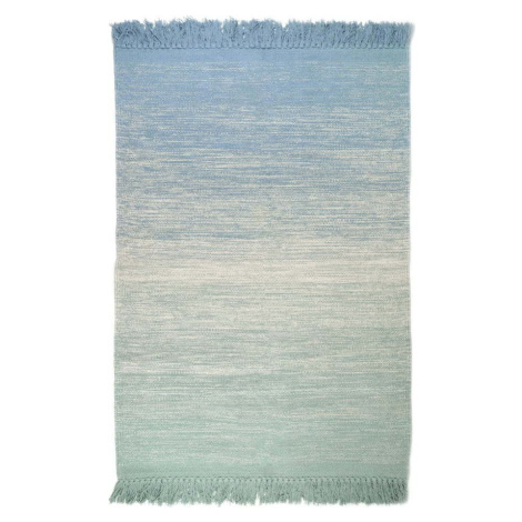 Zeleno-modrý pratelný koberec 100x150 cm Kirthy – Nattiot