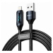 Toocki Nabíjecí kabel USB A-L, 1m, 12W (černý)