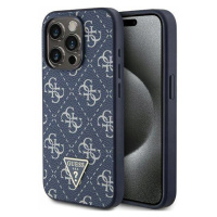 Pouzdro Guess Triangle Metal Logo Pro Iphone 15 Pro Modré