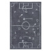 Hanse Home Collection koberce Dětský koberec Adventures 105949 Darkgrey - 120x170 cm