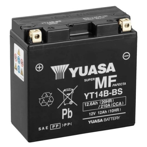 Motobaterie Yuasa Super MF YT14B-BS