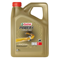 Motocyklový olej Castrol POWER1 RACING 4T 5W40 4L