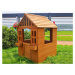 eliNeli Dětský dřevěný zahradní domek s truhlíky
