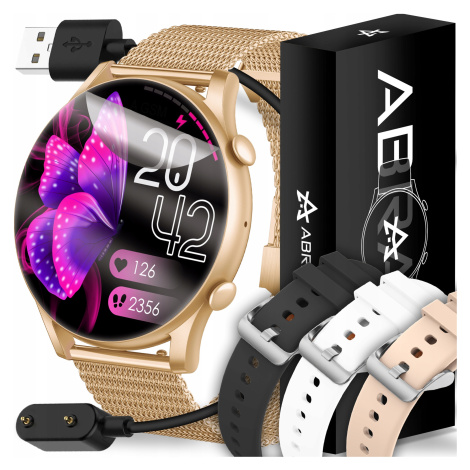 Chytré Hodinky Dámské Vodotěsné Hodinky Pl Menu Sport Smart Watch 4 Řemínky