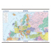 Evropa – státy a území – školní nástěnná mapa