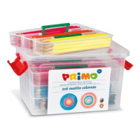 Dřevěné pastelky PRIMO - 216 ks - v plastovém boxu