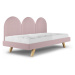 MINKO Čalouněná jednolůžková postel PANELS do dětského pokoje Zvolte barvu: Růžová, Zvolte rozmě