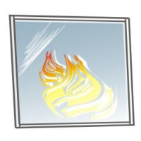 Krbové sklo - 285x225