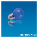 HEITRONIC LED žárovka G45 modrá E27 2W 17049