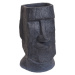 Květináč Moai 43 cm, antracitový