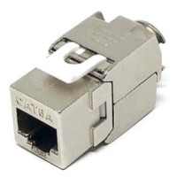 CTnet keystone FTP RJ45 cat.6A, samozářezový