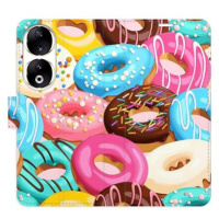 iSaprio Flip pouzdro Donuts Pattern 02 pro Honor 90 5G