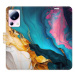 iSaprio Flip pouzdro Colourful Marble pro Xiaomi 13 Lite