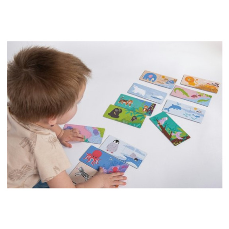 Giaaant Puzzle Duo Where animals live