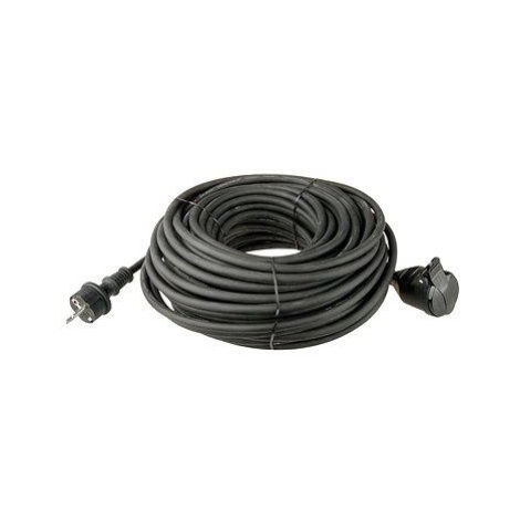 Emos Prodlužovací kabel gumový 20m 3x1.5mm, černý