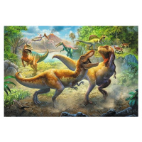 Puzzle Dinosauří souboj