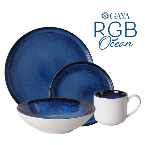 Porcelánový set 16 ks - Gaya RGB Ocean Lunasol - w0029