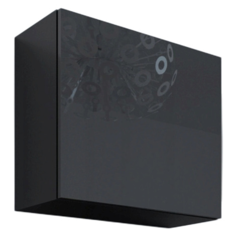 Cama Kvadrát skříňka VIGO plná 50 závěsná černá